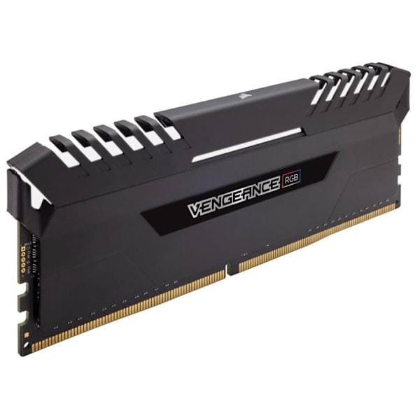Corsair 16GB (2 x 8 GB) DDR4 2666MHz CL16 Vengeance RGB PRO Black