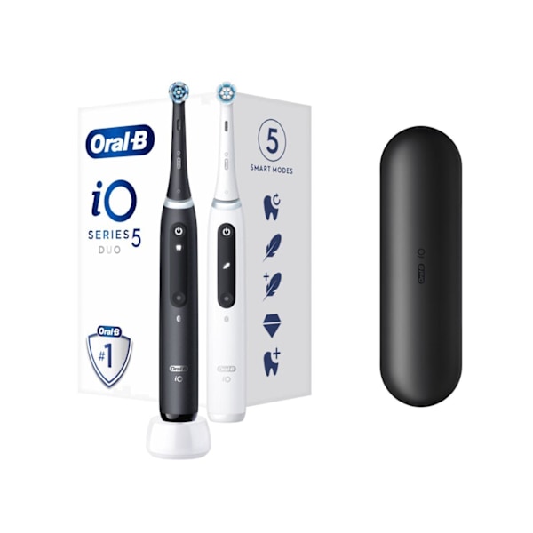 Braun Oral-B iO5 Duo Matt Black/Quite White electric toothbrush