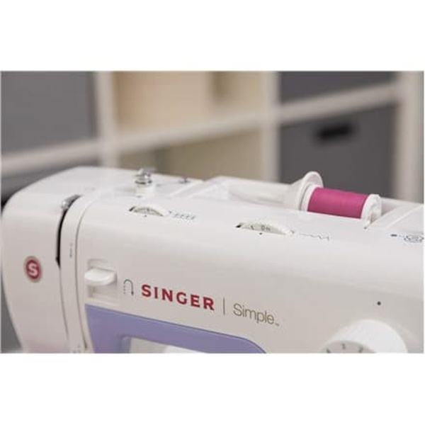 Singer | Sewing Machine | Simple 3232 | Number of stitches 32 | Number of buttonholes 1 | White