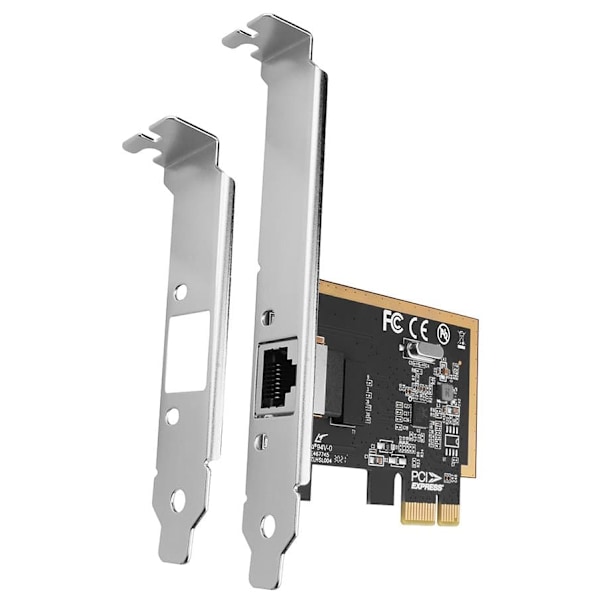 PCEE-GRF Karta sieciowa PCIe 1x Gigabit Ethernet port RJ-45 Realtek SP & LP