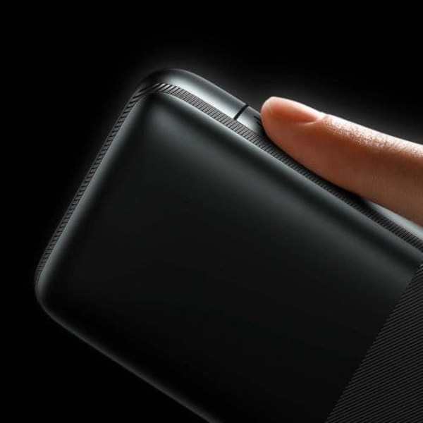 POWER BANK Baseus Bipow Pro, 10000mAh, PD 22.5W, 2 x USB; 1 x USB Type-C, digital display pt. status baterie, total 3A, negru"PPBD040001" (timbru verd