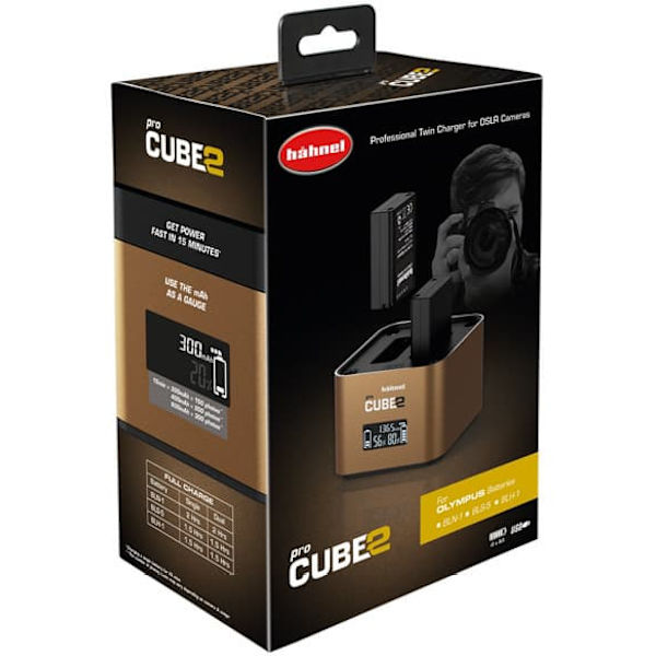 Hähnel charger ProCube 2 Twin Olympus