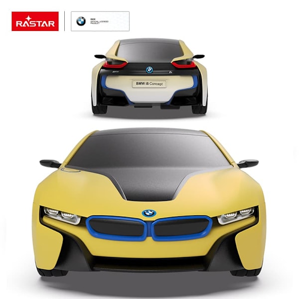 RASTAR RC car 1:24 BMW i8-UV Sensitive Collection, 48400-4