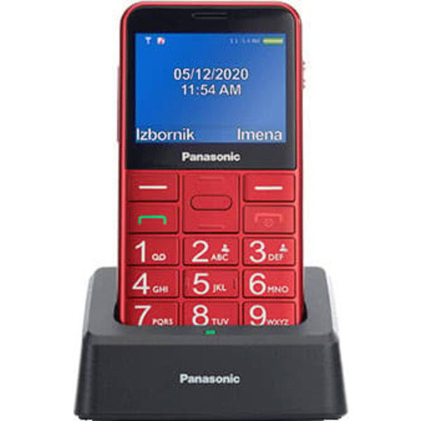 Panasonic | KX-TU155EXBN | Red | 2.4 " | TFT-LCD | microSD/microSDHC MB | Bluetooth | USB version micro USB | Built-in camera | Main camera resolution Punainen
