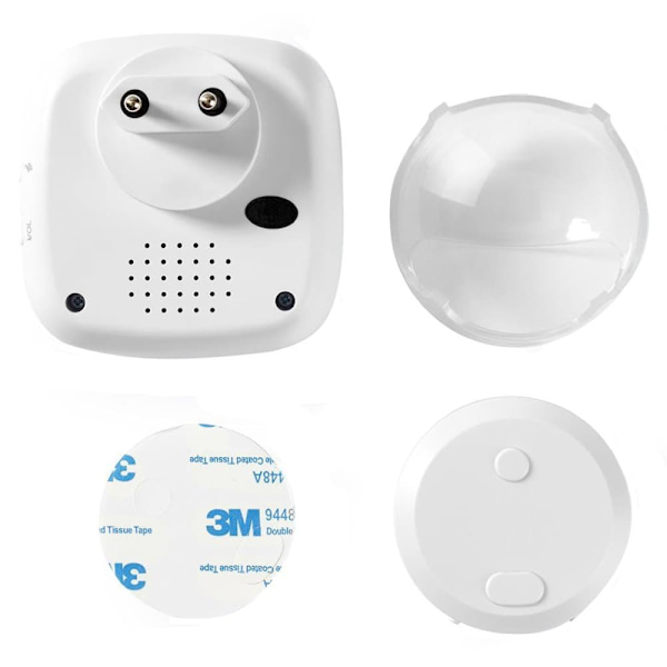 NEDIS DOORB220CWT Wireless doorbell