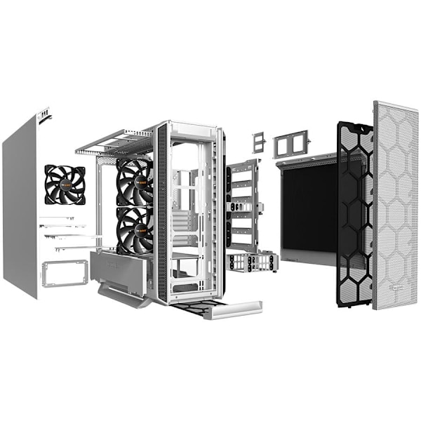 Case|BE QUIET|Silent Base 802 White|MidiTower|Not included|ATX|EATX|MicroATX|MiniITX|Colour White|BG040