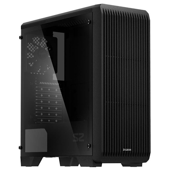 Obudowa S2 TG ATX Mid Tower PC Case TG fan x3