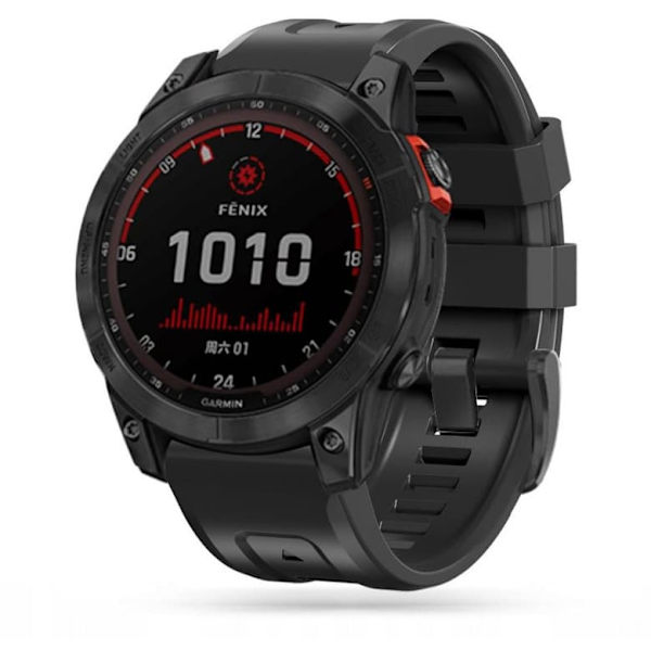 Tech-Protect watch strap IconBand Garmin fenix 5/6/7, black