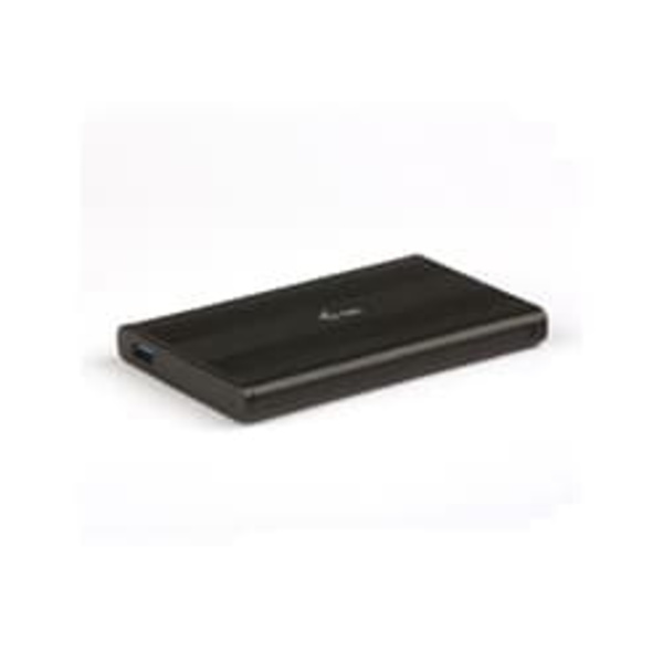 I-TEC USB EXTERNAL CASE 2.5IN/ALU. SATA I/II/III HDD SSD BLACK musta