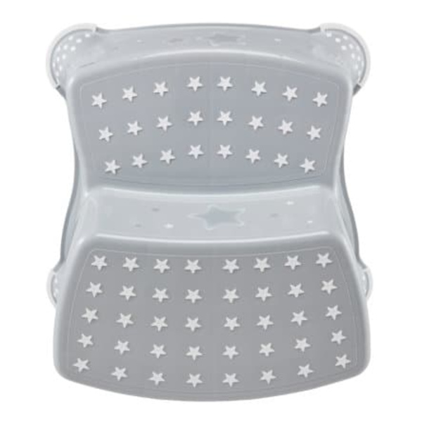 KEEEPER double step stool Stars Cosmic Grey