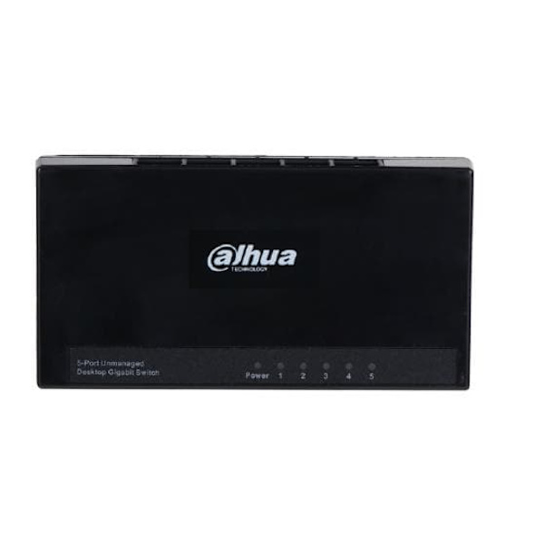 DAHUA 5 PORT UNMANAGED GIGABIT SWITCH