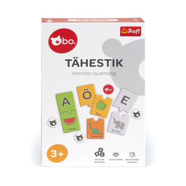 bo. Educational board game "Alphabet" (In Estonian lang.)