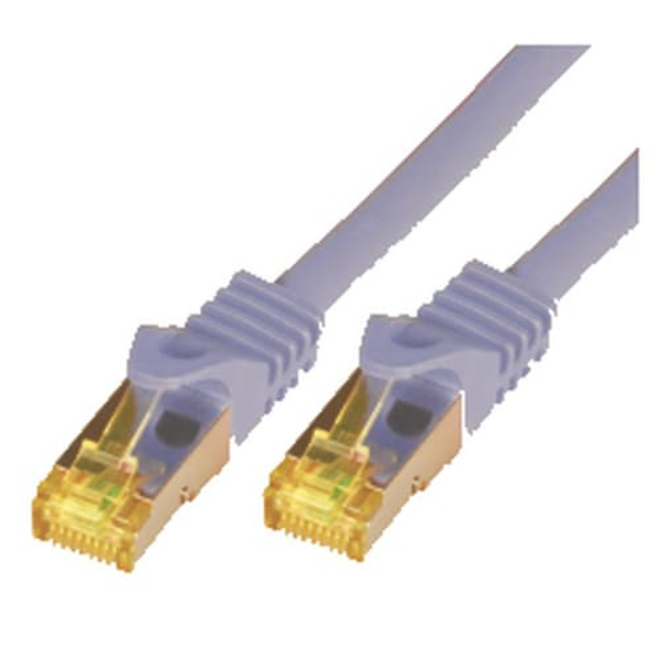 CAT7 SFTP RJ45 LSZH 0.5M GREY/10GBIT RAW PATCH CABLE