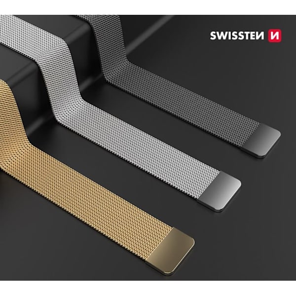 Swissten Metal Strap for Apple Watch 1/2/3/4/5/6/SE / 38 mm / 40 mm