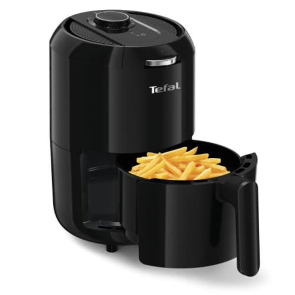 TEFAL | Easy Fry Hot Air Fryer | EY1018 | Power 1300 W | Capacity 1.6 L | Black Sort