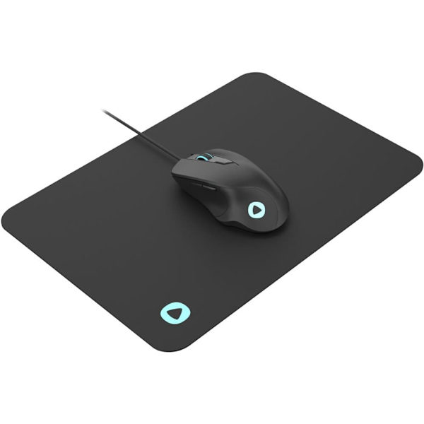 Platinet mouse PMOM010 + mouse pad, black (45571)