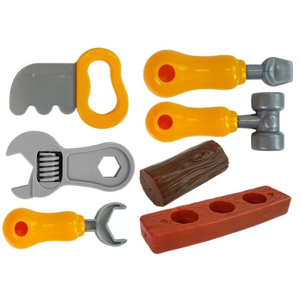 Tool Set Backpack Workshop Orange and Grey