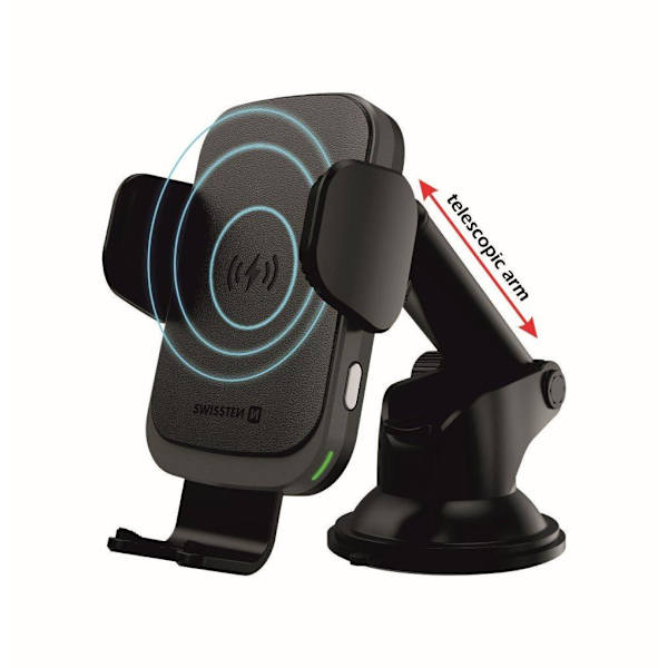 Swissten W2-HK3Car Holder with Wireless Charging 15W  for smartphones