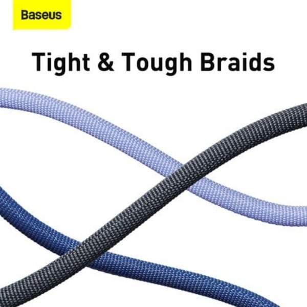 Baseus Crystal Shine cable USB-C to USB-C, 100W, 2m (black)