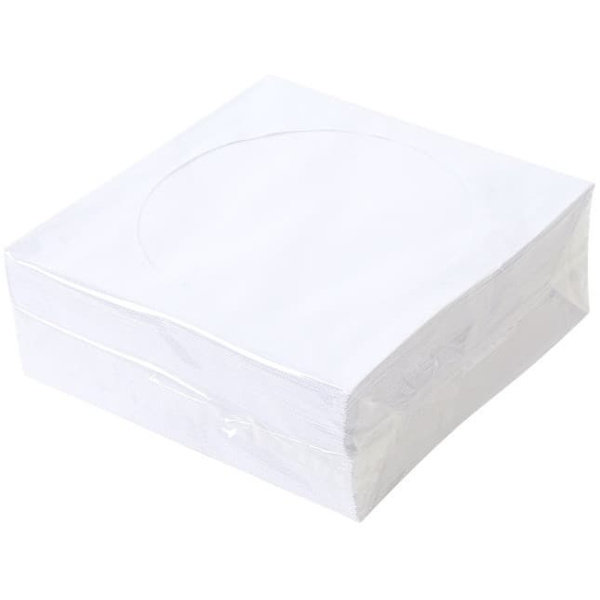 Omega CD envelope with window 100pcs (56862)