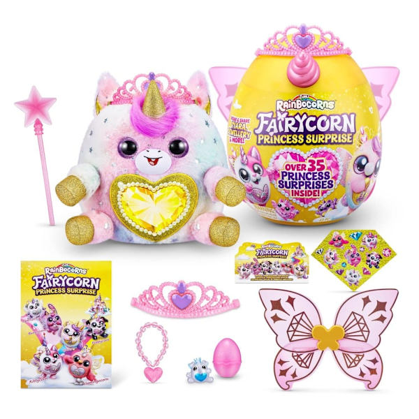 RAINBOCORNS plush toy with accessories Fairycorn Princess, 6 series, 9281