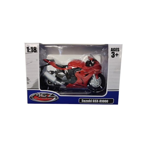 MSZ Die-cast model SUZUKI GSR-R1000, scale 1:18