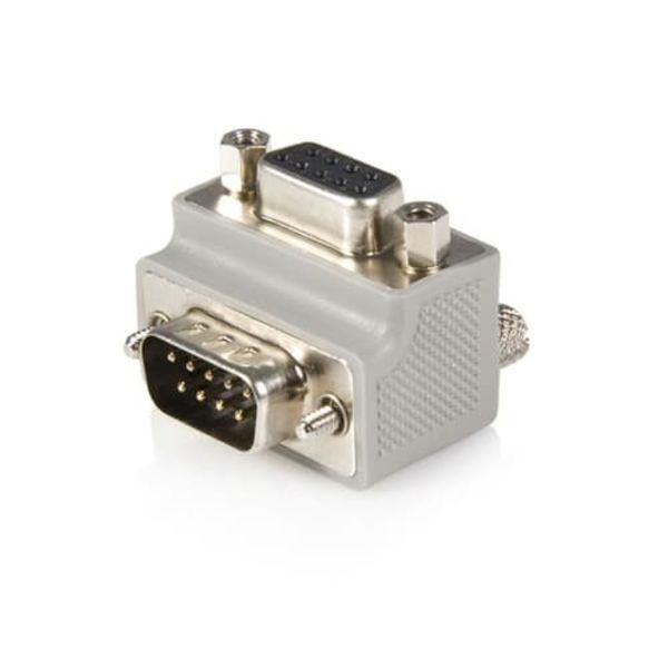 RIGHT ANGLE DB9 SERIAL CABLE/CABLE ADAPTER TYPE 2 - M/F