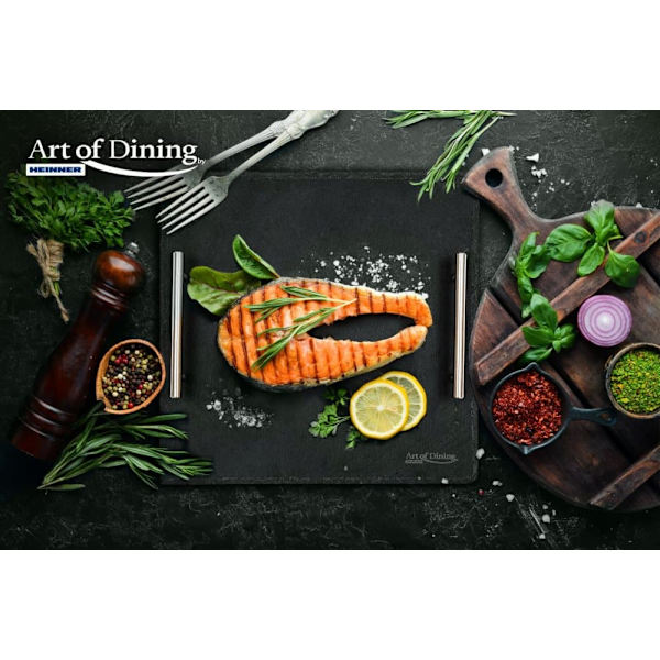 PLATOU ARDEZIE PATR. MANERE INOX 30X30CM