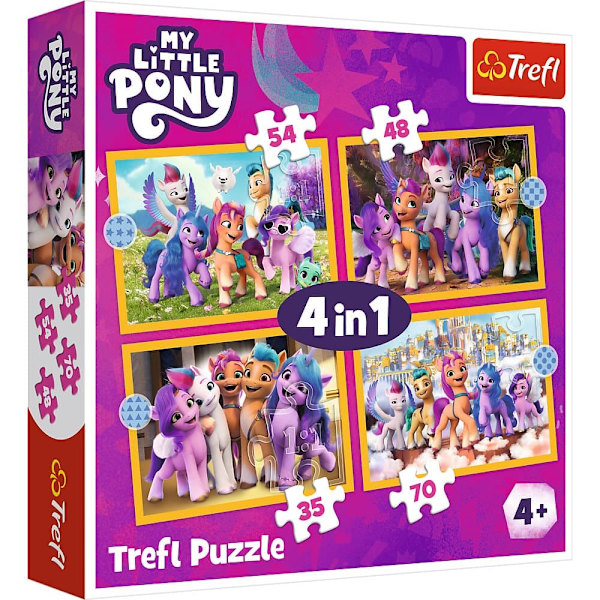 TREFL MY LITTLE PONY Puzzle 4 in 1 set
