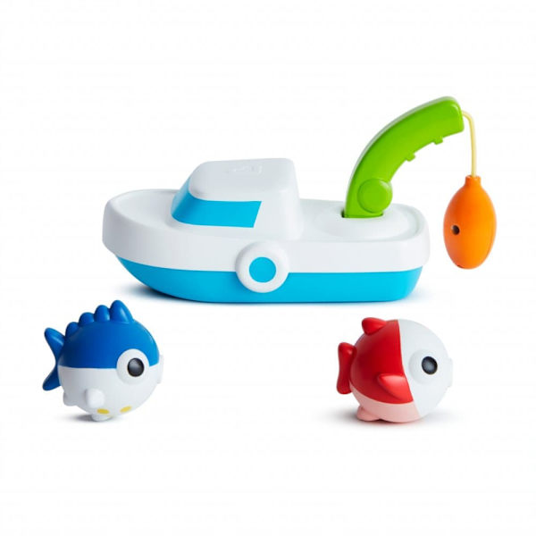 MUNCHKIN Deep Sea Fishin' Bath Boat toy, 90008P