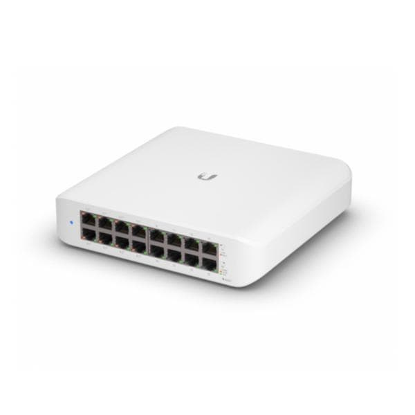 Switch|UBIQUITI|USW-LITE-16-POE|Type L2|16x10Base-T / 100Base-TX / 1000Base-T|PoE+ ports 8|45 Watts|USW-LITE-16-POE Vit