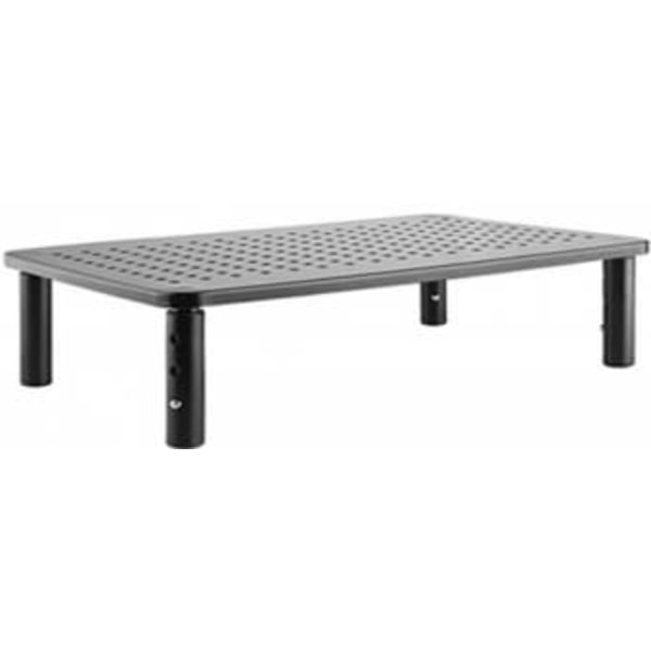 Gembird MS-TABLE-01 monitor mount / stand Black Desk Sort