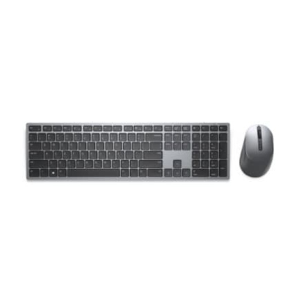 Dell | Premier Multi-Device Keyboard and Mouse | KM7321W | Keyboard and Mouse Set | Wireless | Batteries included | Russian | Titan grey | Wireless co