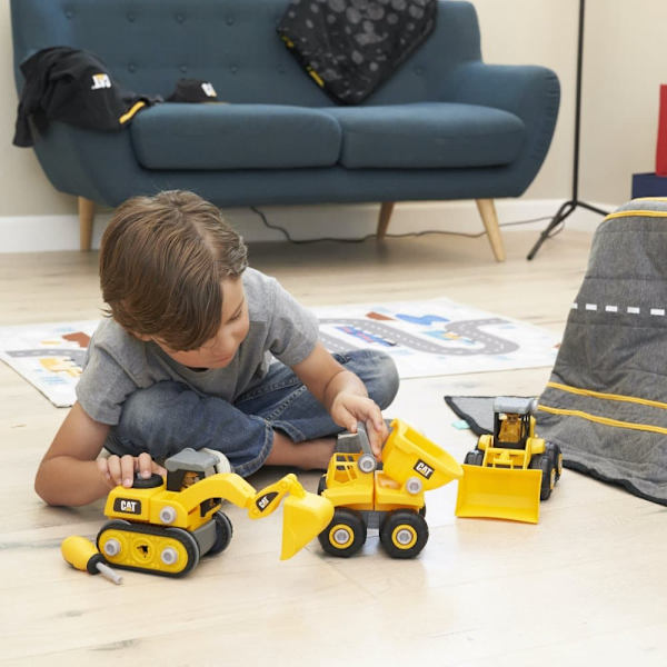 CAT build your own vehicle Junior Crew, asort., 80900