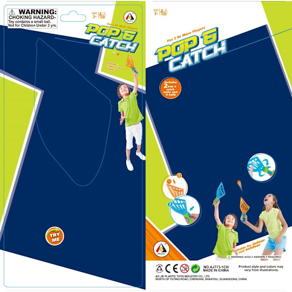 Playset Pop & Catch with balls