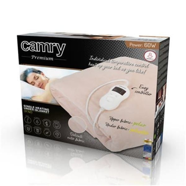 Camry CR 7423 electric blanket 80 W Polyester, Fleece