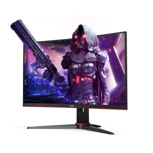AOC C24G2AE/BK computer monitor 59.9 cm (23.6") 1920 x 1080 pixels Full HD LED Black, Red musta, Punainen