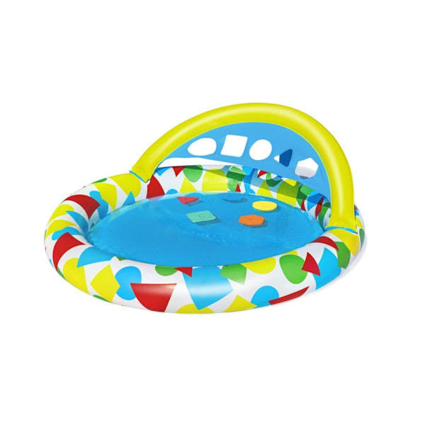 BESTWAY Splash & Learn Kiddie Pool, 1.20m x 1.17m x 46cm, 52378