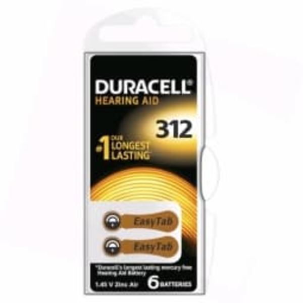 Baterija Duracell Hearing Aid 312 (A312)