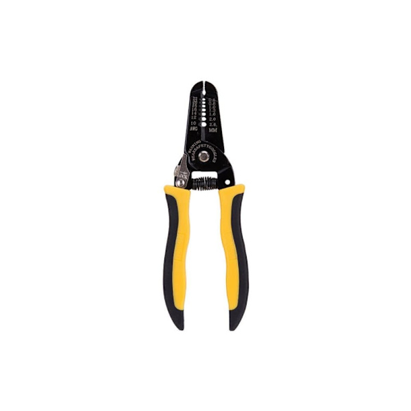 Wire Stripper 0.6-2.6mm Deli Tools EDL2607 (black&yellow)