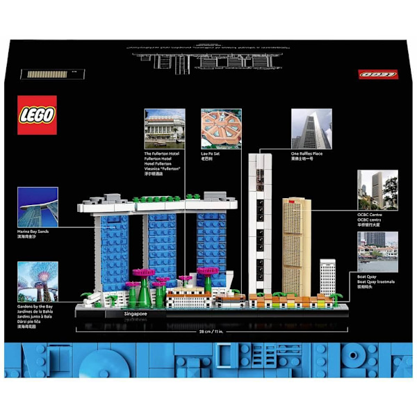 Klocki Architecture 21057 Singapur