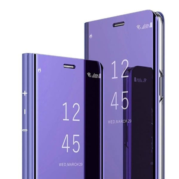 Mocco Clear View Cover Case For Samsung A205 Galaxy A20 Purple