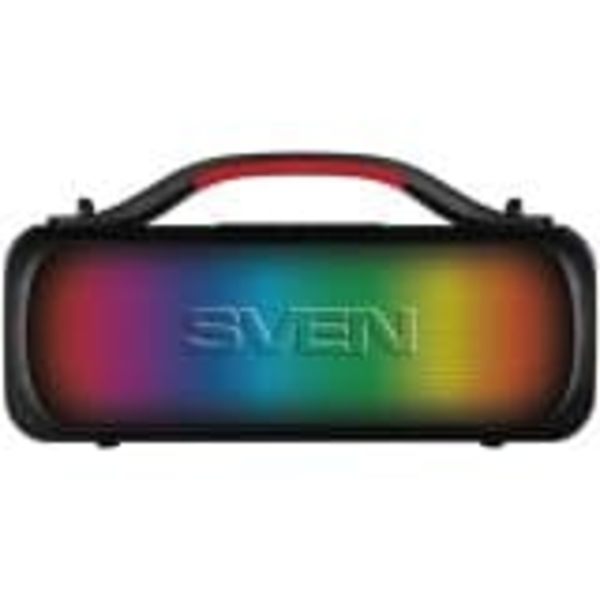 Speaker SVEN PS-360, black (24W, Waterproof (IPx5), TWS, Bluetooth, FM, USB, 3000mA*h) Sort