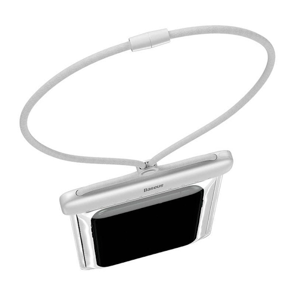 Baseus Universal Waterproof Case IPX8 up to 7.2 inch Phone, White (ACFSD-D02)