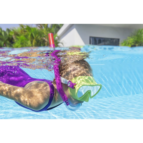 Diving Kit Yellow Mask, Fins, Tube Bestway 25039