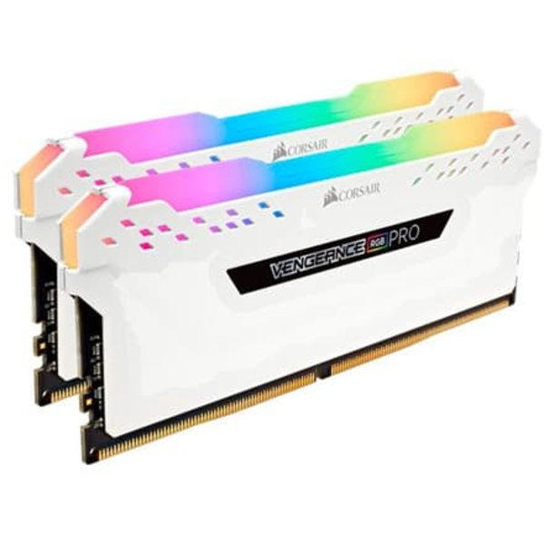 Pamięć DDR4 Vengeance RGB 16GB/3200(2*8GB) biała CL16