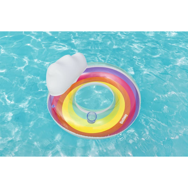 Inflatable Swimming Ring 107 cm Rainbow Bestway 43647