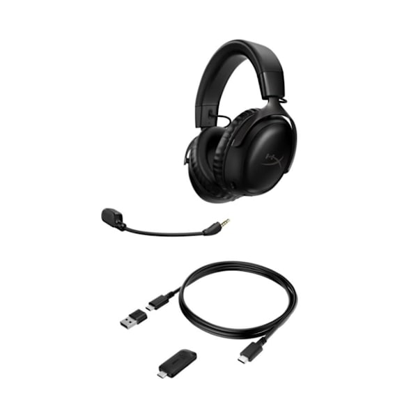 HyperX Cloud III Wireless Black Wireless Headsets