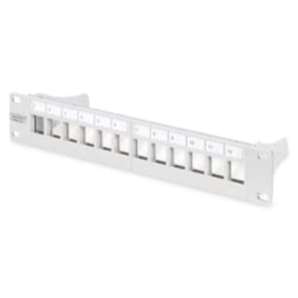DIGITUS Professional DN-91419 - patch panel - 1U - 10" Grå
