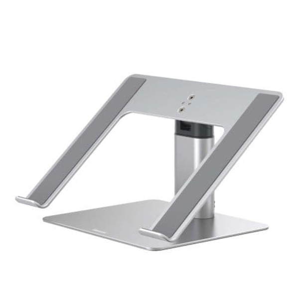 Laptop stand Baseus 11-17", adjustable (silver)